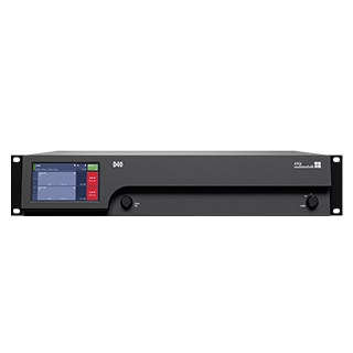 dbaudio d40 amplifier front