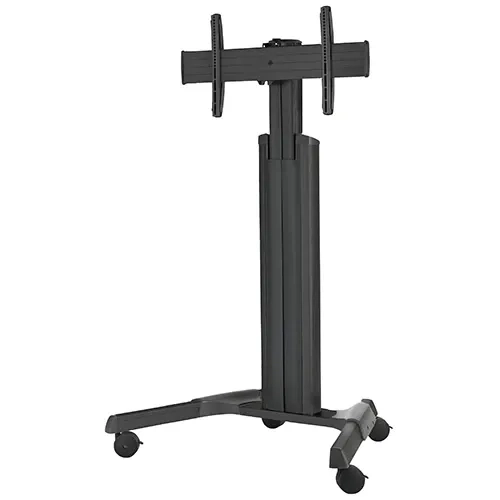 Extra-Large Fusion Manual Height Adjustable Mobile AV Cart