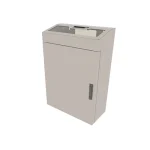 VWM Series Vertical Wall Mount Back Pan