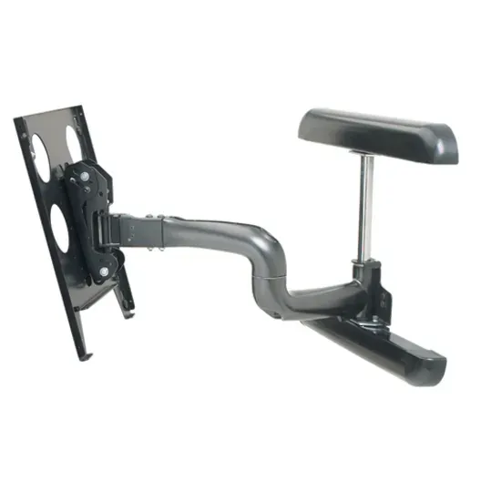 Large Flat Panel Swing Arm Wall Display Mount - 25 Inch Extension
